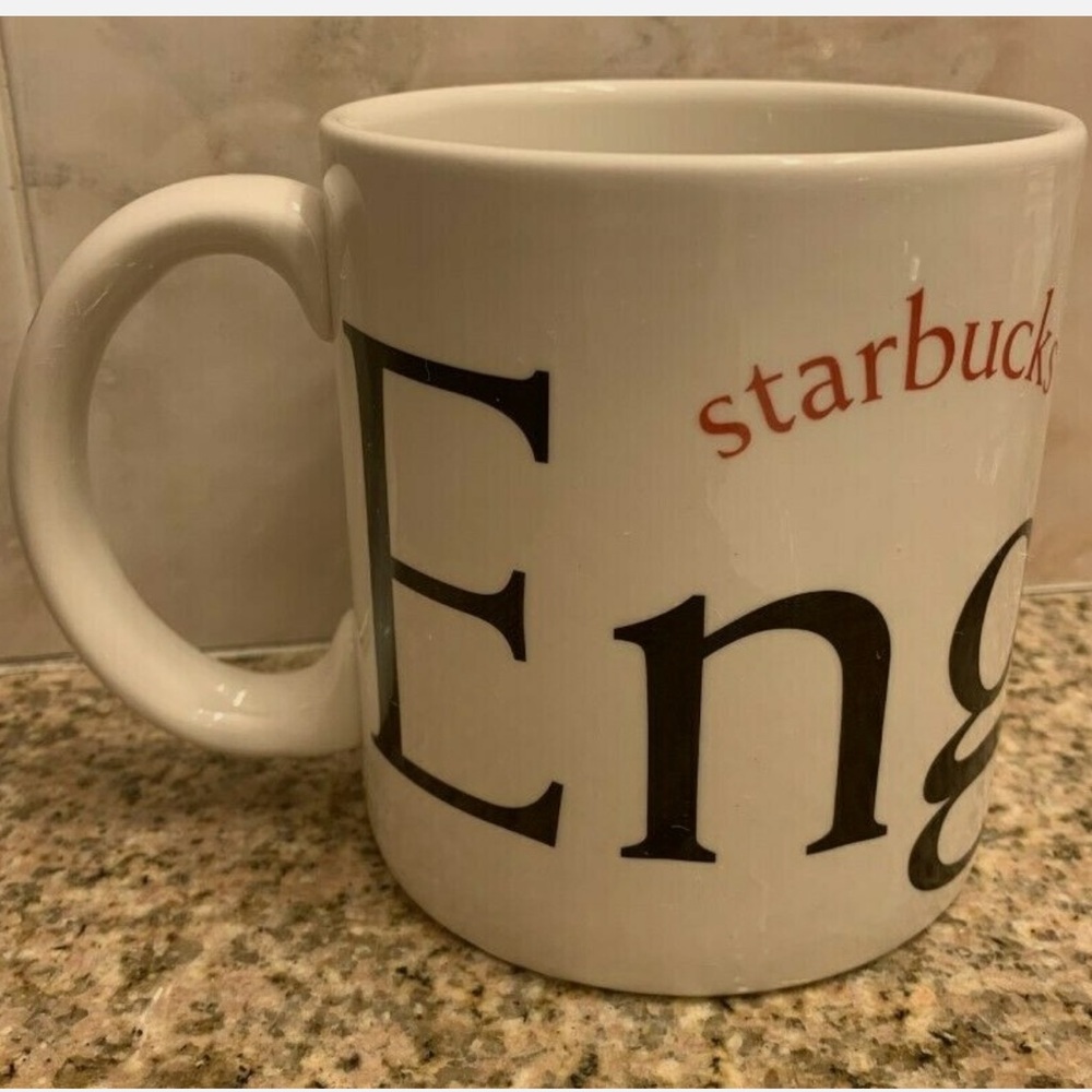 Starbucks City Mug Collectors Series England Coffee Tea Cup 2002 Large 20 Oz - Picture 3 of 7